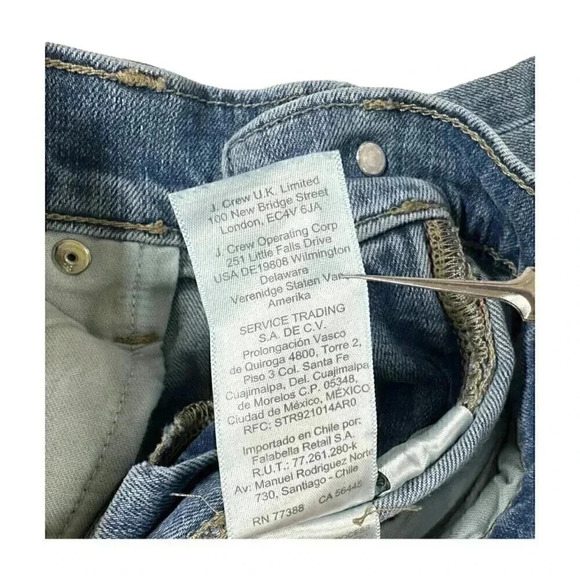 J.Crew Men’s Slim Straight Jean in signature flex size 31x32 - Picture 11 of 11